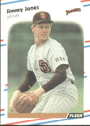 1988 Fleer Baseball Cards      588     Jimmy Jones